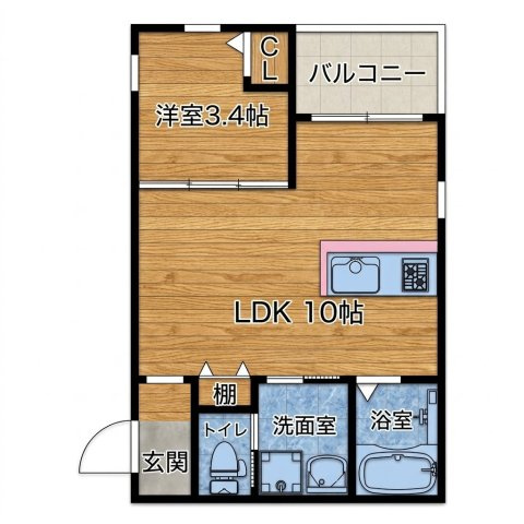 【間取り】 | ボヌール千里丘