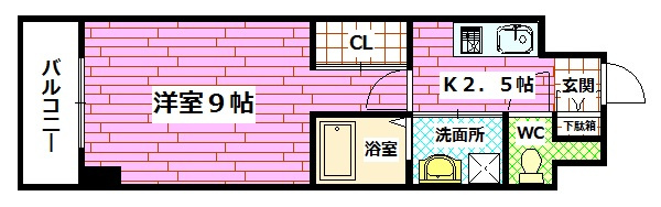 ヴェールMの間取り