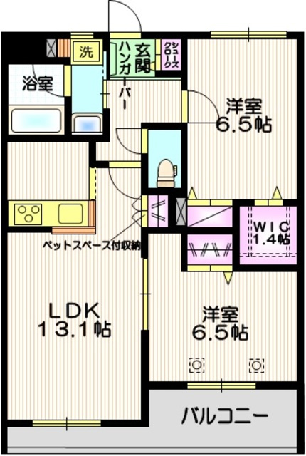 グリーンヴィレッジ曲本の間取り|★間取図★