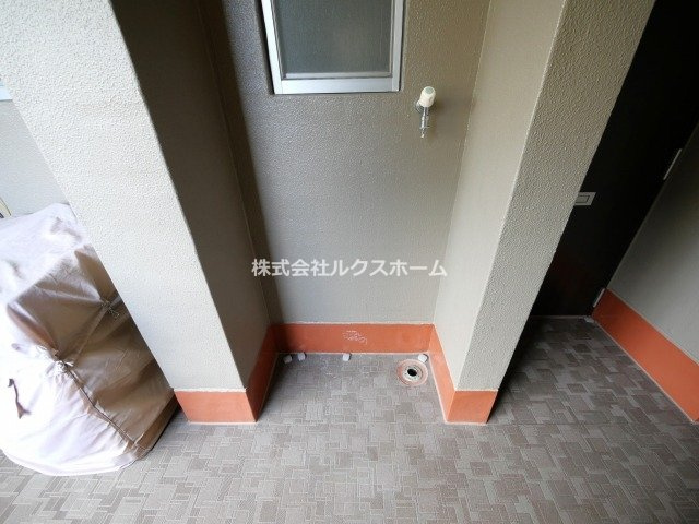 千里丘センターハイツの玄関