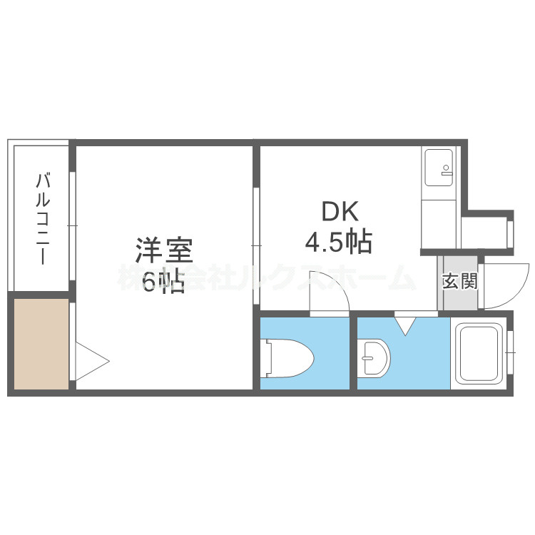 千里丘センターハイツの間取り