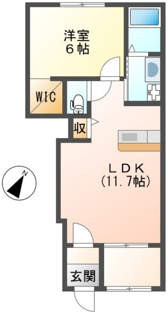 シェルキィの間取り