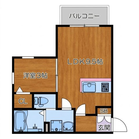 【間取り】 | ボヌール千里丘