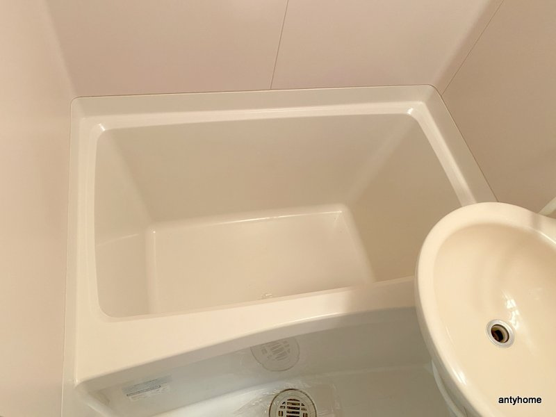 エムロード玉造の浴室