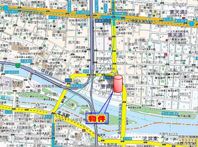 【地図】 | プレサンスＮＥＯ中之島公園