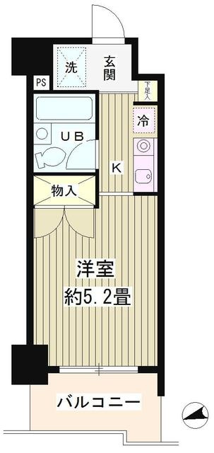 フォレスタ御苑前の間取り