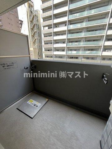 エスリード江戸堀のバルコニー