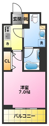 NL武蔵小杉レジデンスの間取り|武蔵小杉駅徒歩4分♪