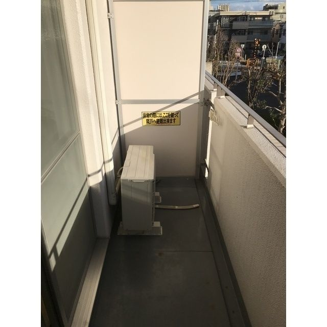 フリックコート東急のバルコニー