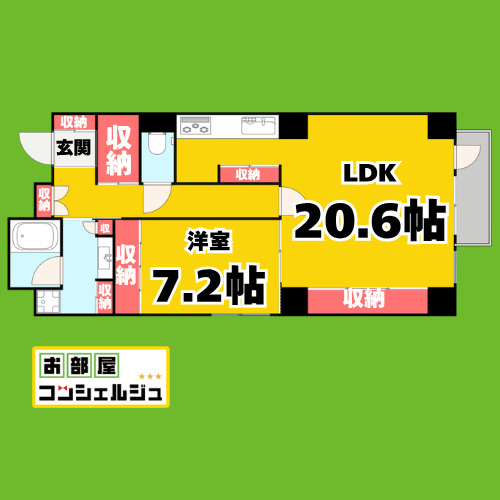 VIVACEの間取り