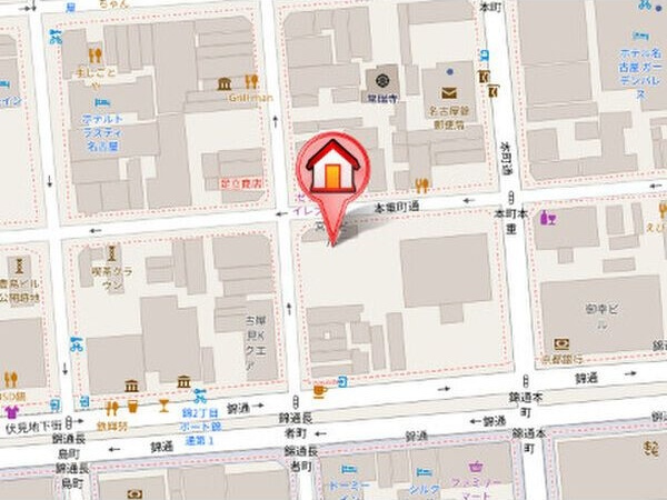 VIVACEの地図