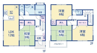 【間取り】 | 中古戸建／ふじみ野市西鶴ケ岡２丁目