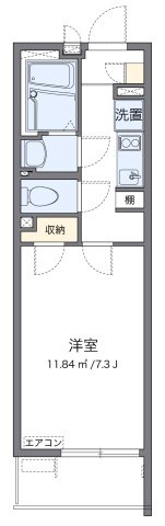 クレイノＳＯＬＵＴＩＯＮＳⅥの間取り|代表的な間取のため実際の間取とは異なる場合があります