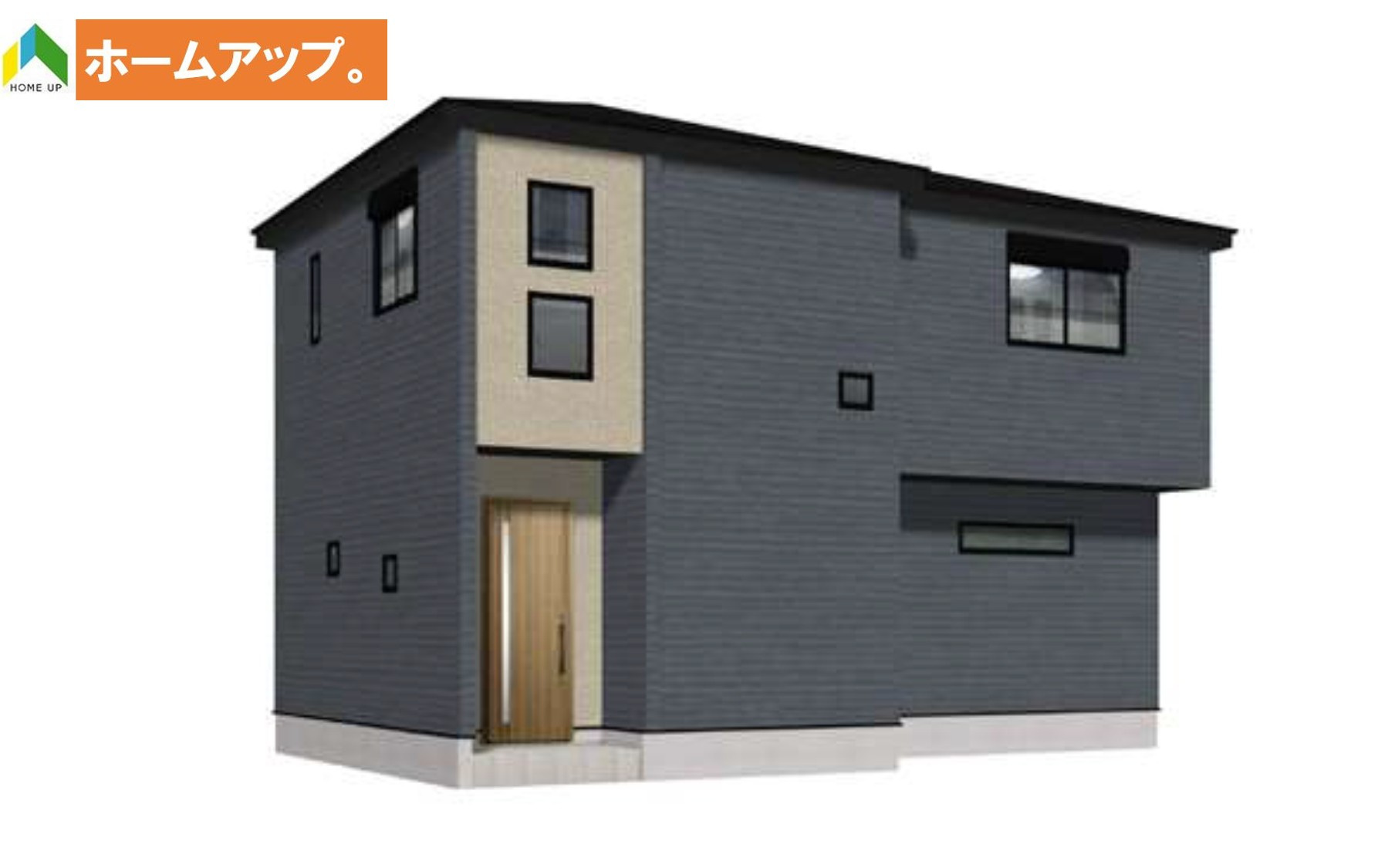 MIRASUMO東区前浪町009③｜名古屋市の戸建ならホームアップの外観パース