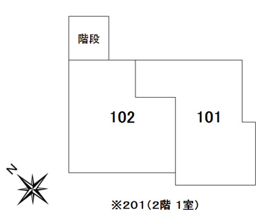【区画図】 | グッドライフ開出 | （部屋割り）