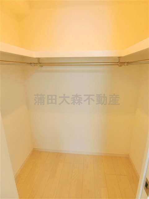 ジニア大森西の収納|収納　大型ウォークインクローゼット