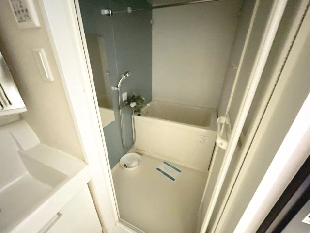 Dimus北堀江の浴室