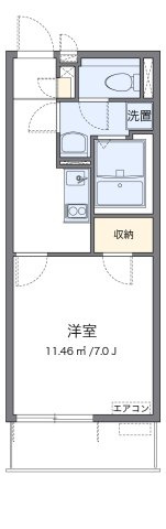 クレイノＺＵＫＡの間取り|代表的な間取のため実際の間取とは異なる場合があります
