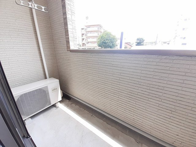 シャロームＲのバルコニー