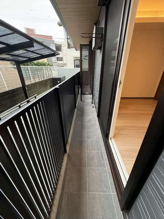 Ｄ－ＲＯＯＭ庚午中のバルコニー