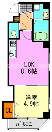 【間取り】 | 新宿ガーデンHS