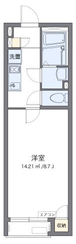 レオネクスト広田の間取り|代表的な間取のため実際の間取とは異なる場合があります
