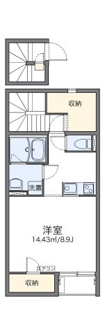レオネクストルーエ　キフネの間取り