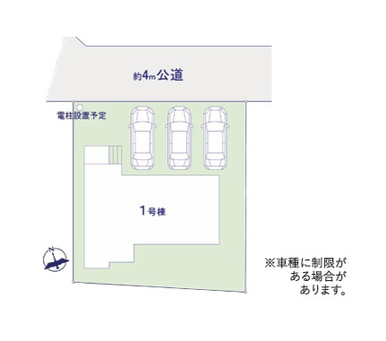 ケイアイフィット　ひたちなか市平磯遠原町　1期 　限定1棟！の区画図|気になる他の物件と合わせてのご案内も可能です。内覧、資金計画のご相談もお任せください。ご予約はHPから、またお電話でも、お気軽にどうぞ。