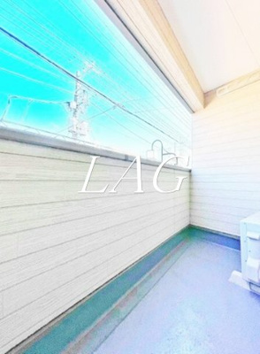 【バルコニー】 | シューエ岸谷 | バルコニーです。