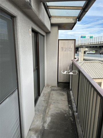 NTMマンションのバルコニー