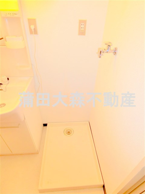 音金六郷マンションの設備|洗濯機置き場
