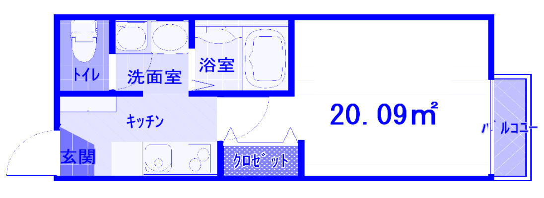 シャオラン上尾の間取り