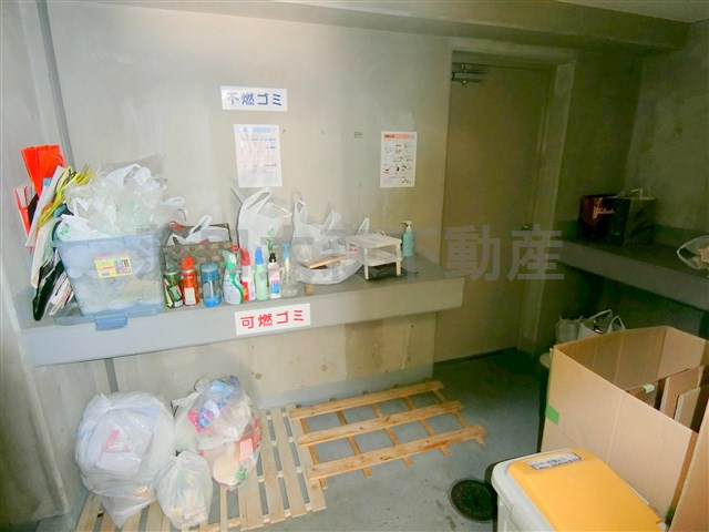 日神デュオステージ池上のその他共用部分|曜日時間関係なくゴミ出し可能な敷地内ごみ捨て場
