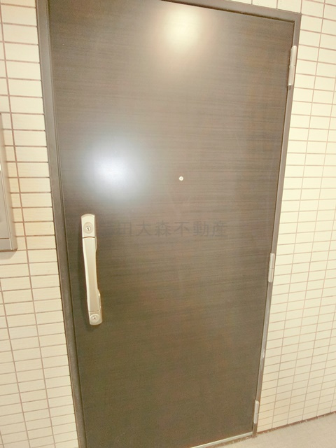 スカイコート池上壱番館の玄関