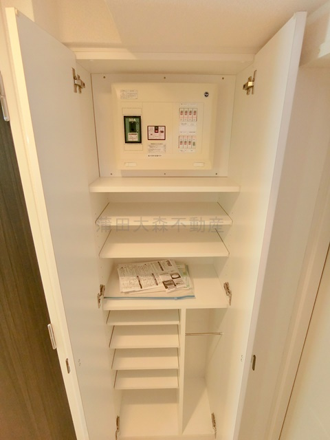 スカイコート池上壱番館の設備|玄関収納