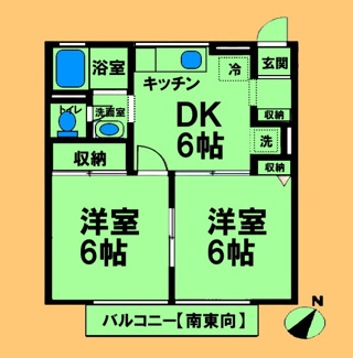 【間取り】 | オークスアレイ矢部