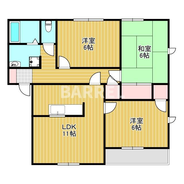 サンロジュマンの間取り