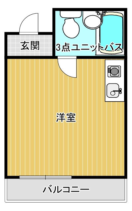 シティアイ五反野の間取り