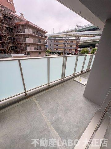 スプランディッド大阪ベイサイドDUEのバルコニー