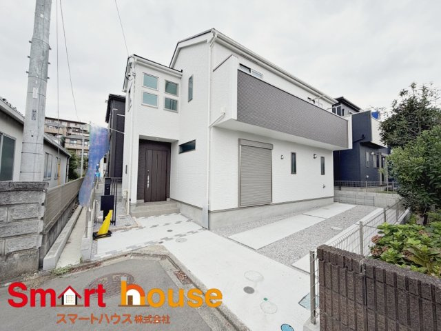 相模原市緑区下九沢16期の外観|オシャレな外観は、人の目を引くだけではなく自慢したくなりますね！植木を置いたりアレンジは、自由です。自分の好みに仕上げましょう♪
