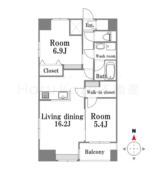 【間取り】 | ヴィルクレア桜山【名古屋市賃貸・1階スーパー】
