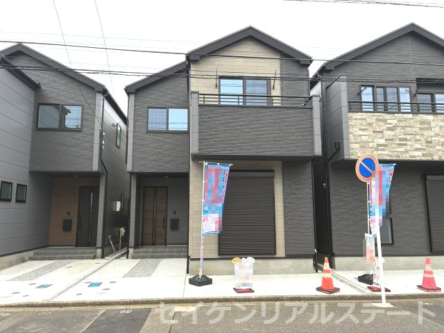 相生２丁目　新築戸建全３棟　２号棟の外観|鹿沼公園まで徒歩2分、生活利便性良好です。
