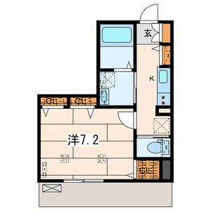 Liberte 川崎の間取り|間取りです。