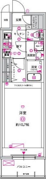 CREST TAPP金山の間取り