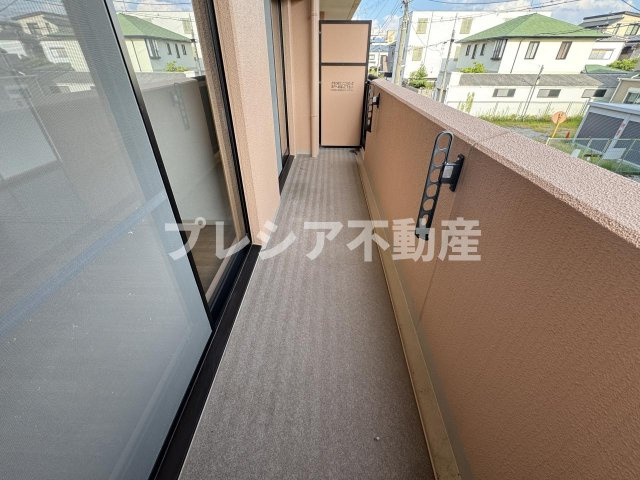 グラン甲子園口のバルコニー
