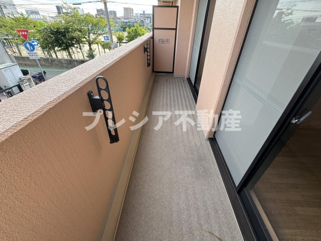 グラン甲子園口のバルコニー