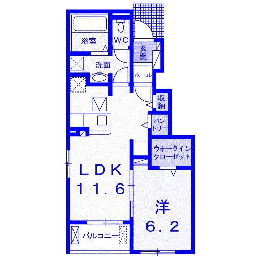 ステラⅡの間取り