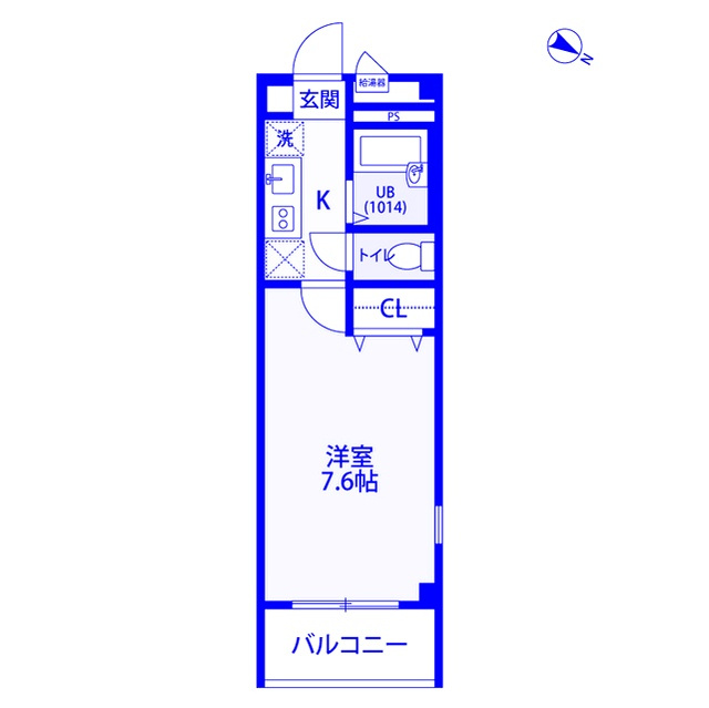 アンプルール フェール レーベンの間取り