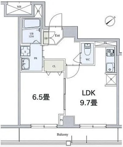 カスタリア本駒込の間取り