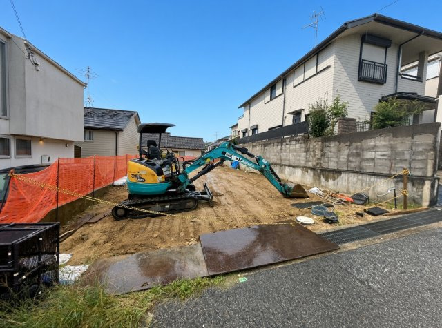宝塚市長寿ガ丘　第2期　新築一戸建ての外観|現在建築中！落ち着いた街並みで新生活を始めることが出来そう！周辺の物件も併せてご紹介させて頂きます！
